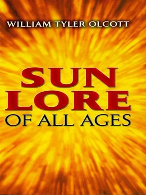 cover image of Sun Lore of All Ages